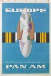 VARIOUS ARTISTS. PAN AM. Two posters. Sizes vary.